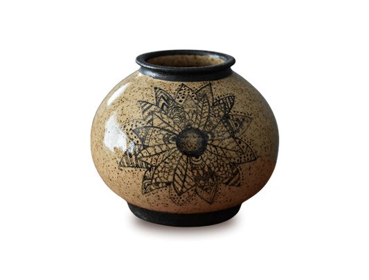Round vase